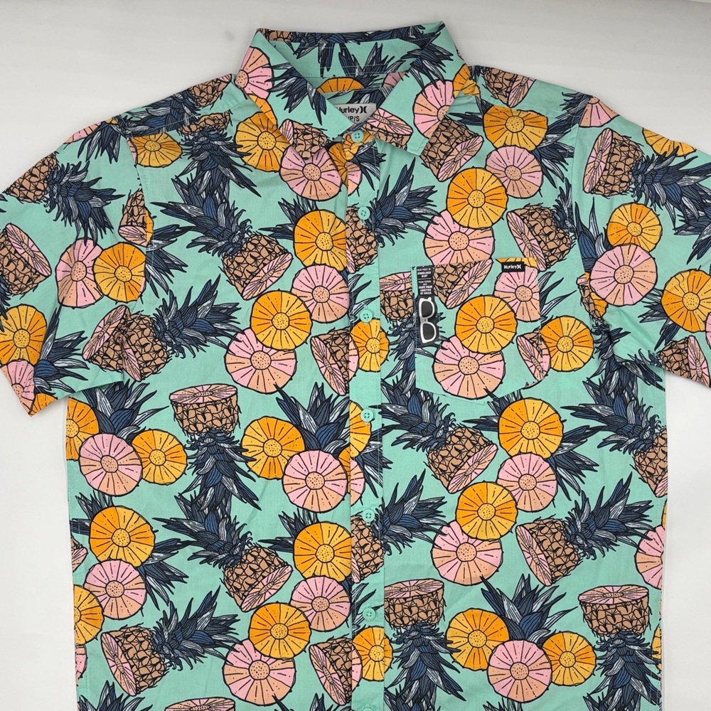 Hurley Short Sleeve Button Down Shirt